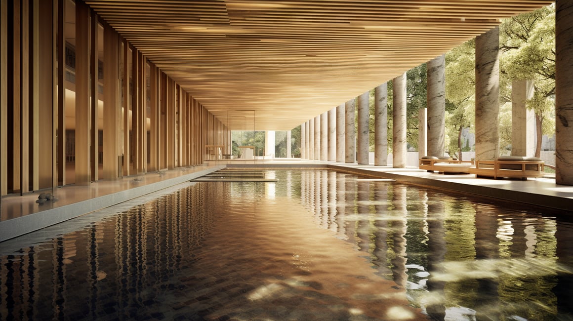 Harmonious Fusion: Kengo Kuma's Eco-Friendly Modern Design