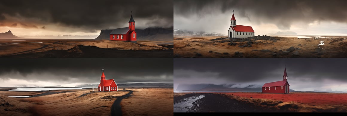 Chilling Solitude: A Gothic Reverie in Iceland