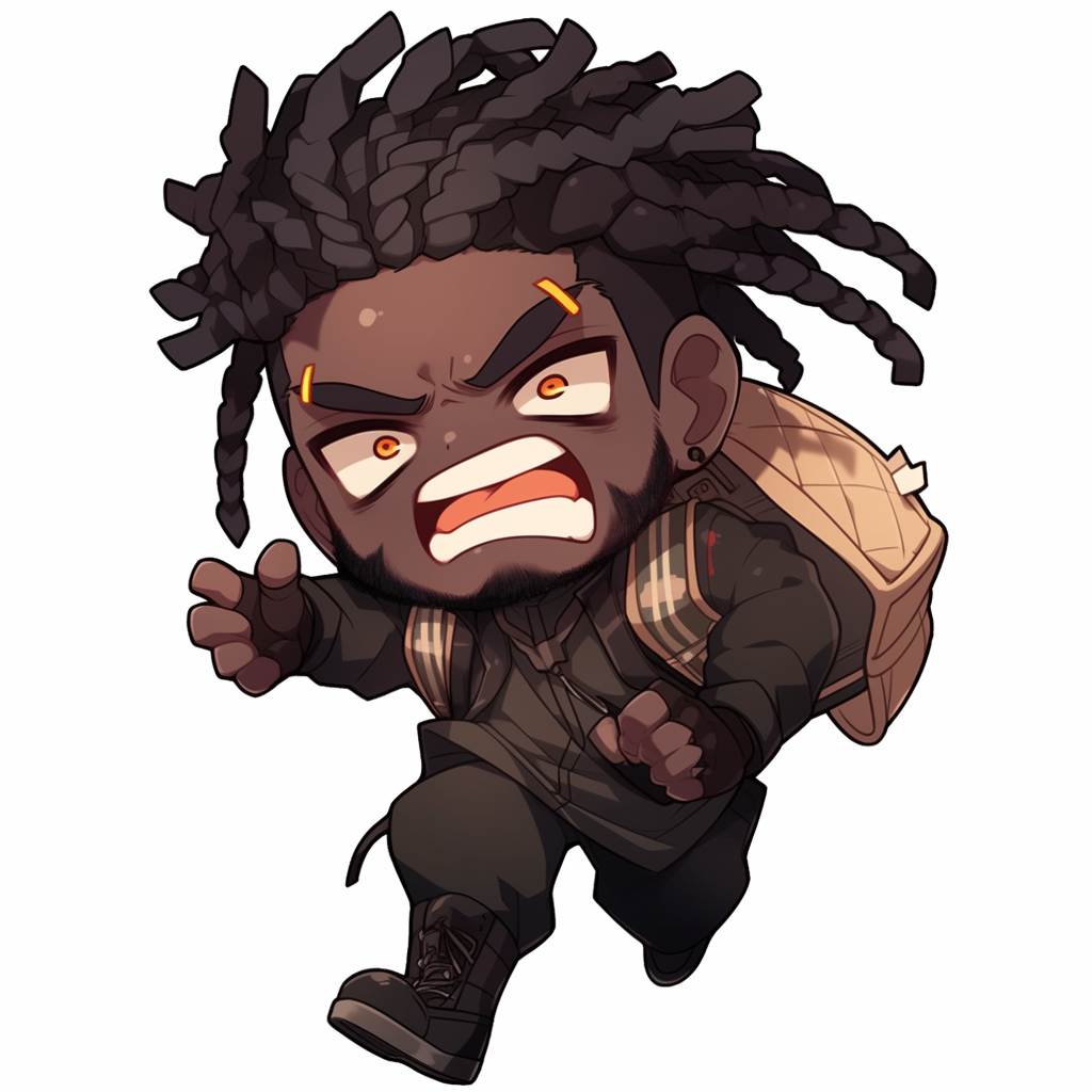 Creating a Chibi Character Design: Shouting 'BigGreasy'