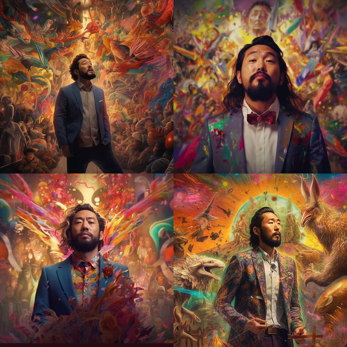 Revival: David Choe's Divine Transformation in 8K