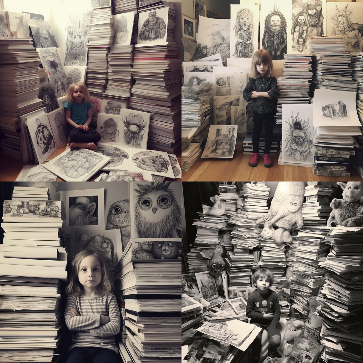 Halfway to a Young Artist's Masterpiece Collection