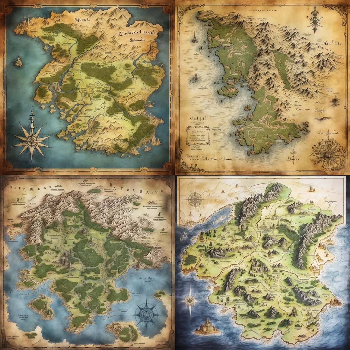 Navigating Through Evocative Island Terrain