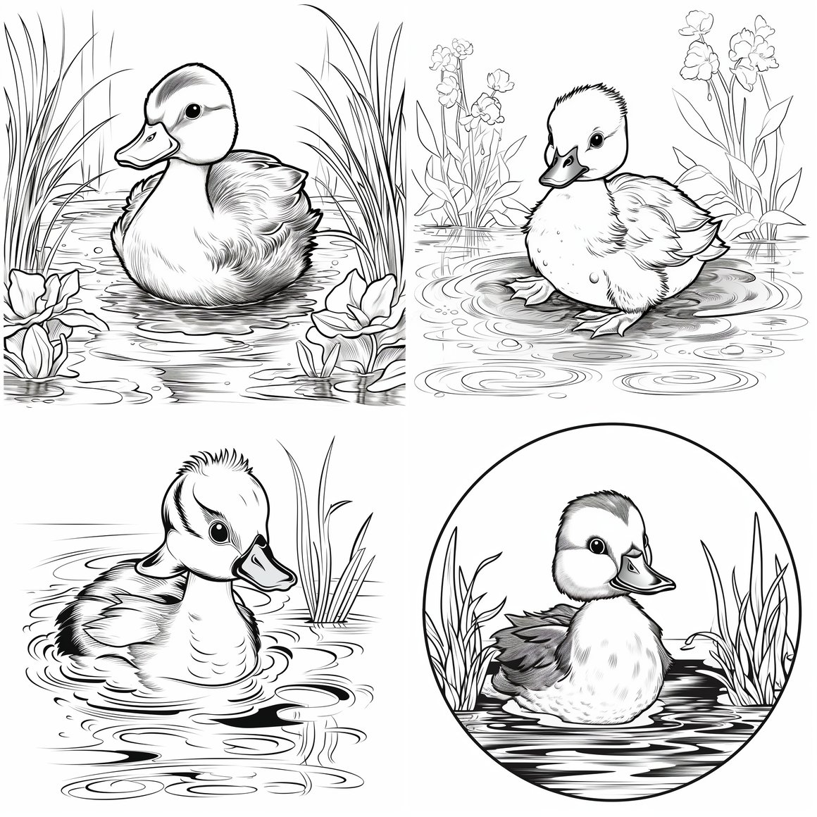 A Simple Coloring Page Design