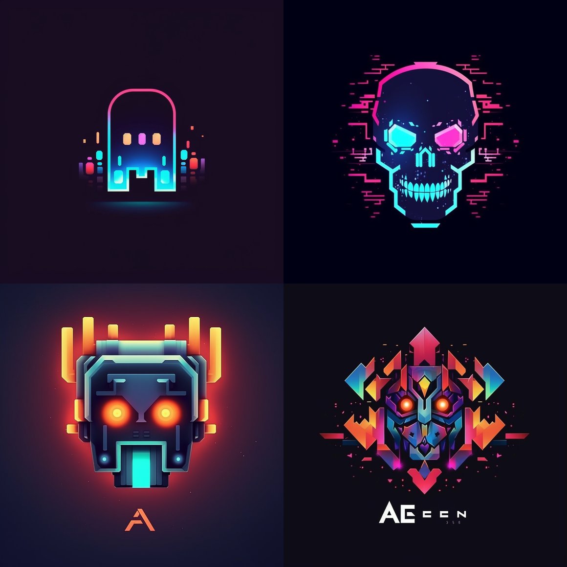 Retro Video Game Styled Logo Creation for Agen.ai Company