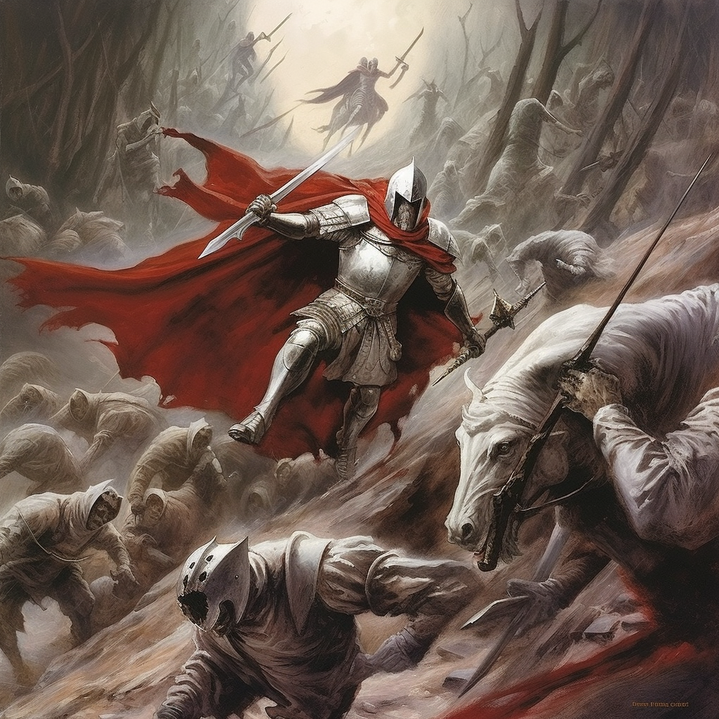 A Templar's Crusade Through Dante's Valley of the Lost