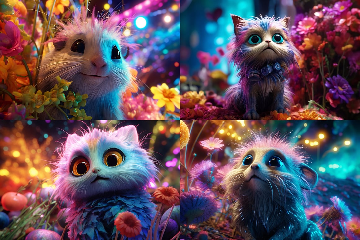 A Tim Burton Inspired Photorealistic Journey