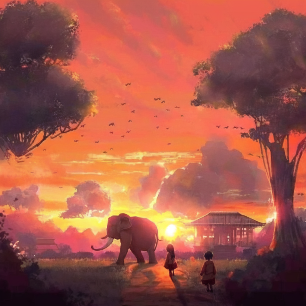 Returning Home: Niji 4's Twilight Adventure