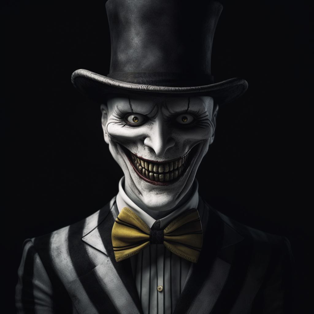 Chilling Encounter: Striped Phantom in HD