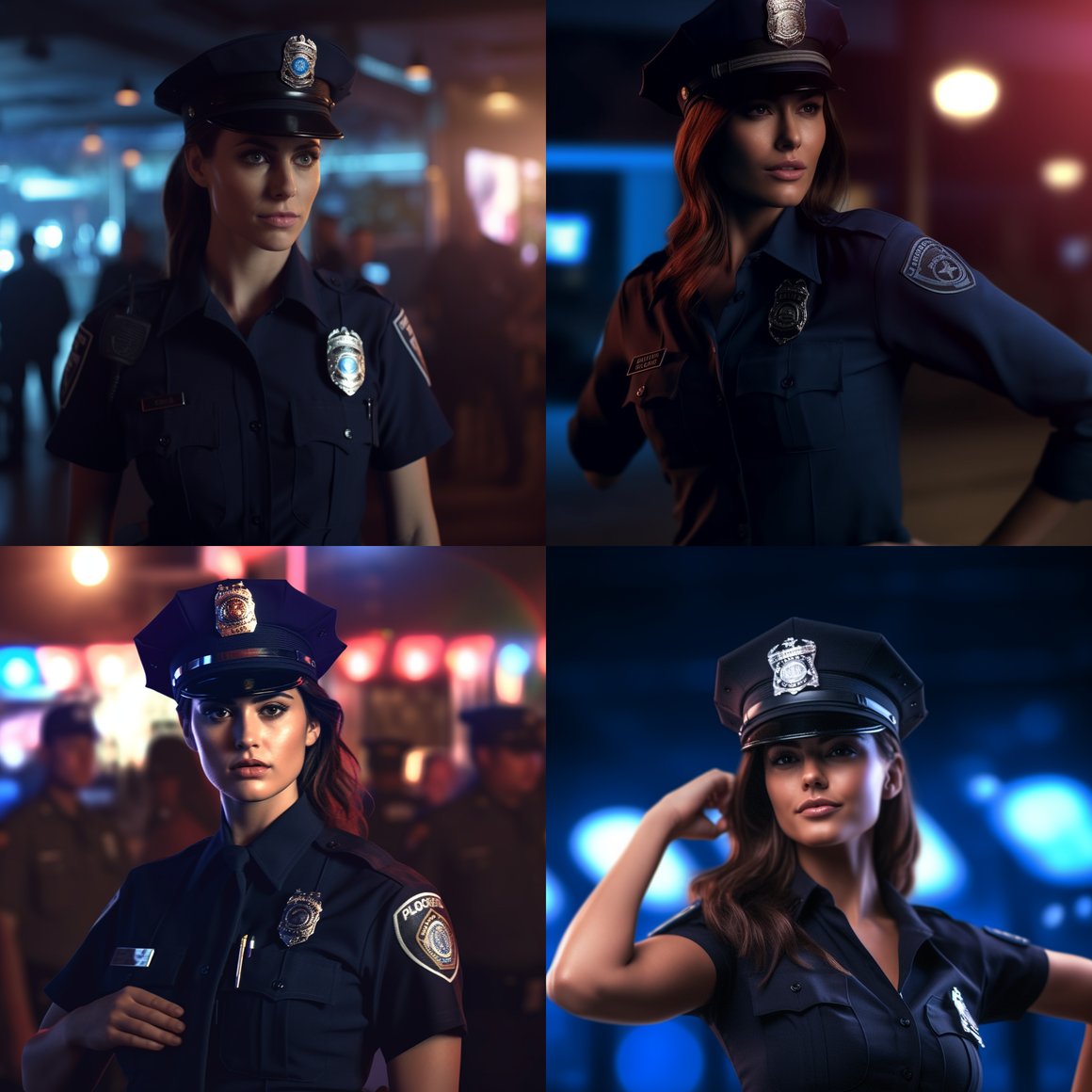 Nightclub Dance of the Female LAPD Sergeant