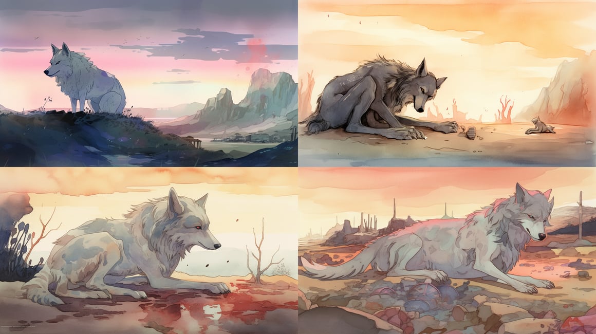 Twilight Resilience: A Cross-over Tribute to Miyazaki