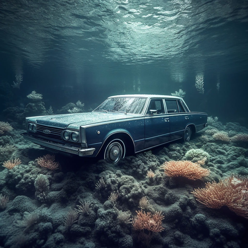 Submerged 2022 Toyota Century: An Underwater Exploration