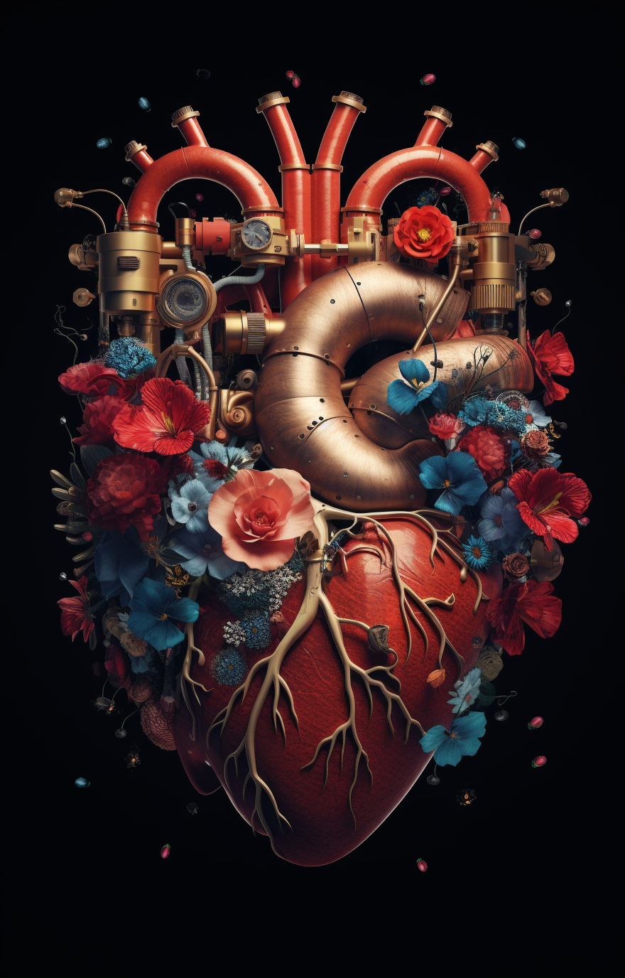 Heart Mechanica: A Floral Symphony