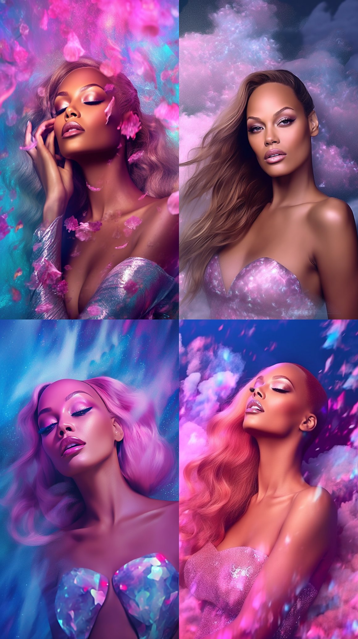 A Surrealistic Representation of Tyra Banks