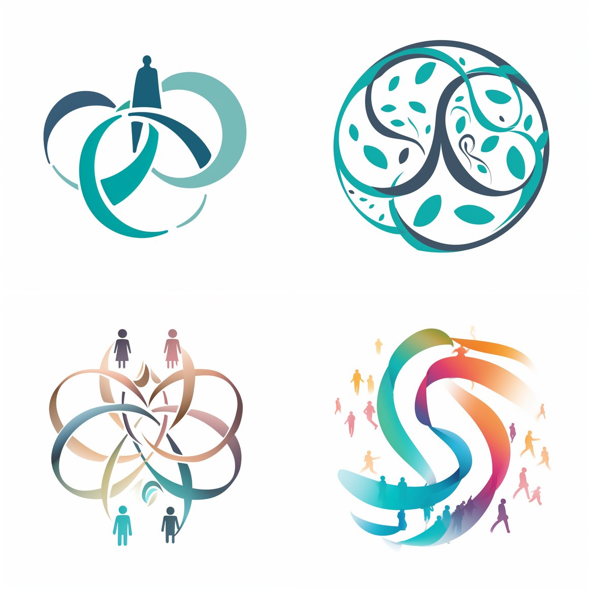 Health Community Logo Design: Version 5, Query 2