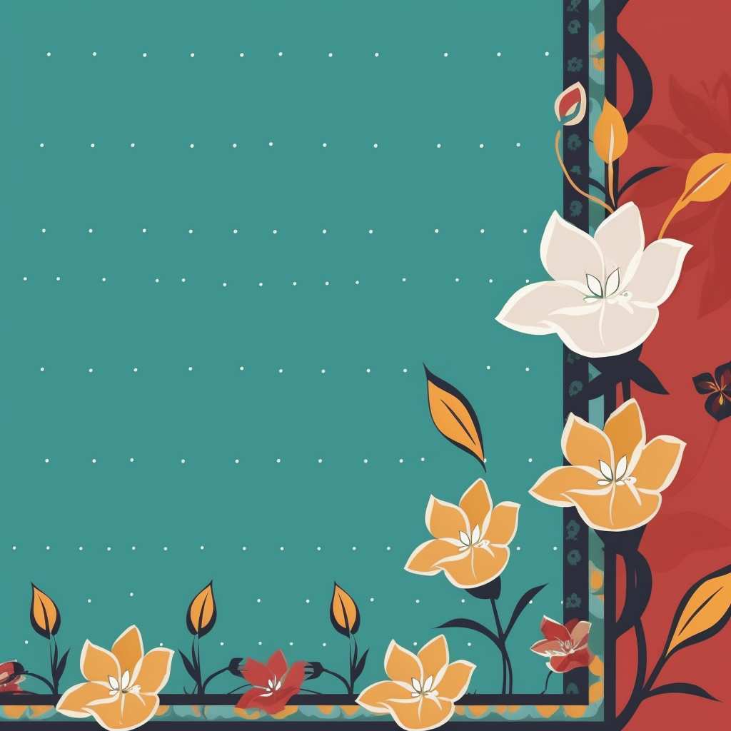 Hari Raya and Hari Gawai Festive PPT Background Design