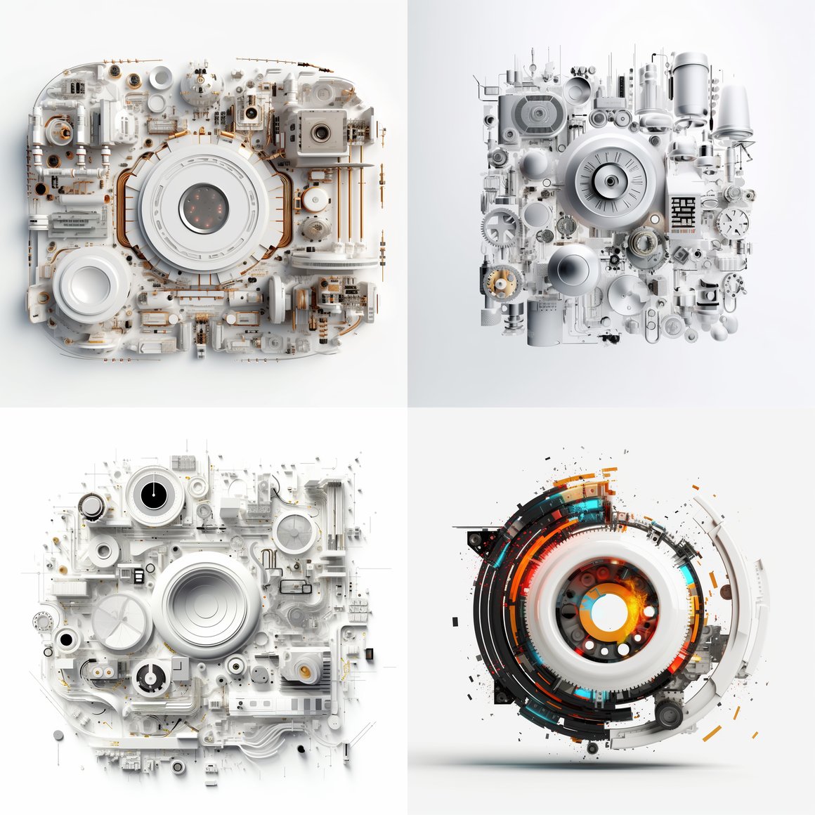 Mid-Travel Techno Energy - 8K HD Journey Prompt