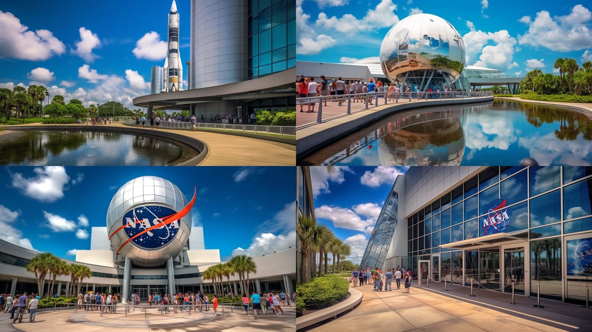 HDR Portrait of the Kennedy Space Center