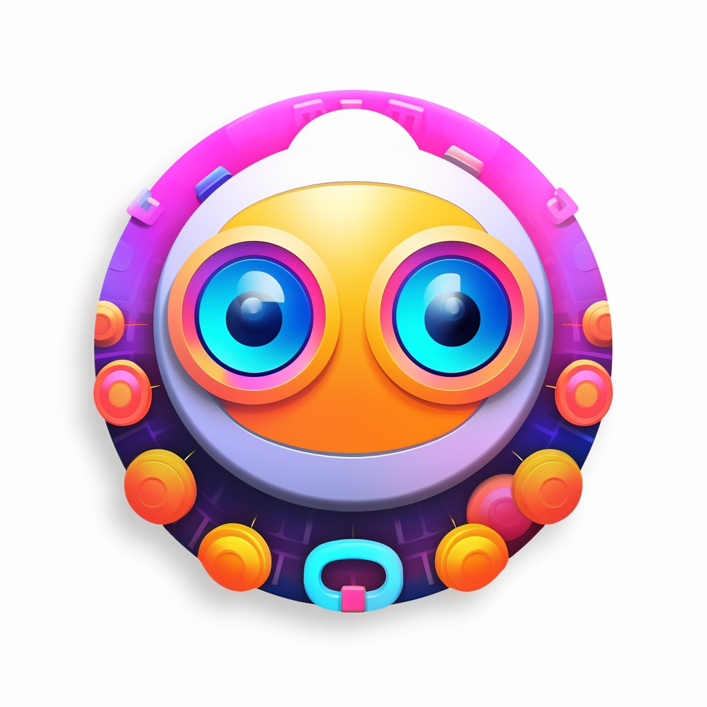 Circular AI Bot Client MacOS App Logo Design