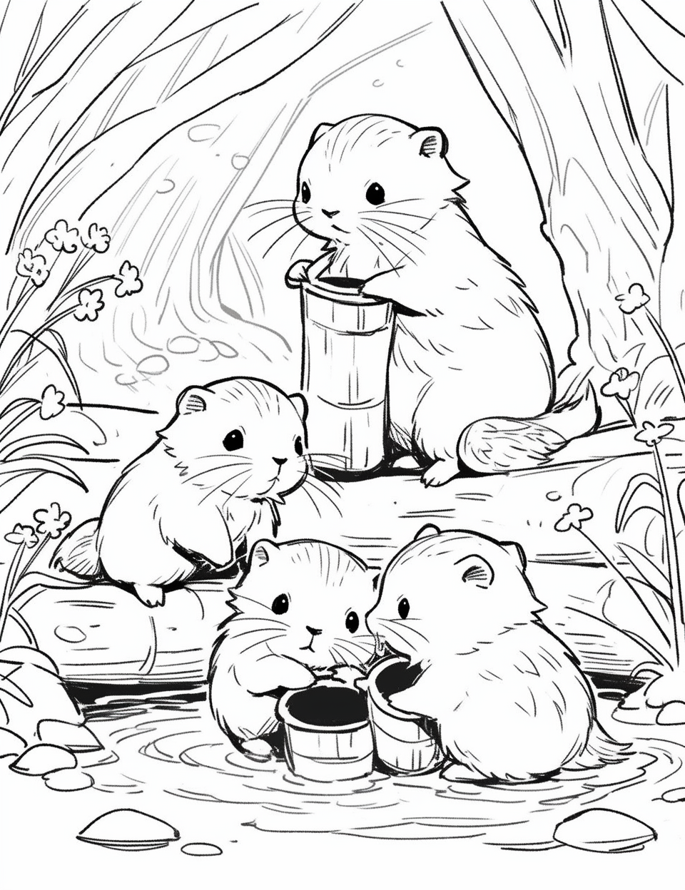 Children's Coloring Book - Midway Point