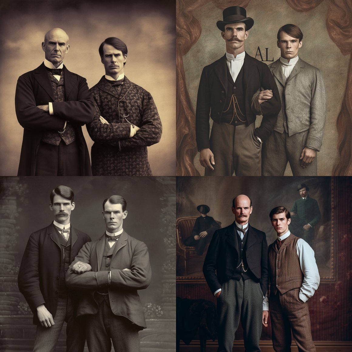 A Unique Portrait of Nobel Laureates Sir William Henry Bragg and Lawrence Bragg