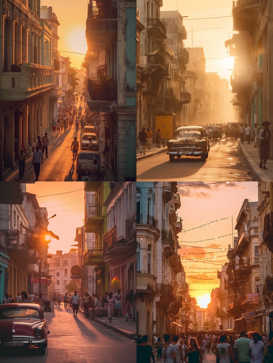 Havana Twilight: A 1900s Journey Through Lens