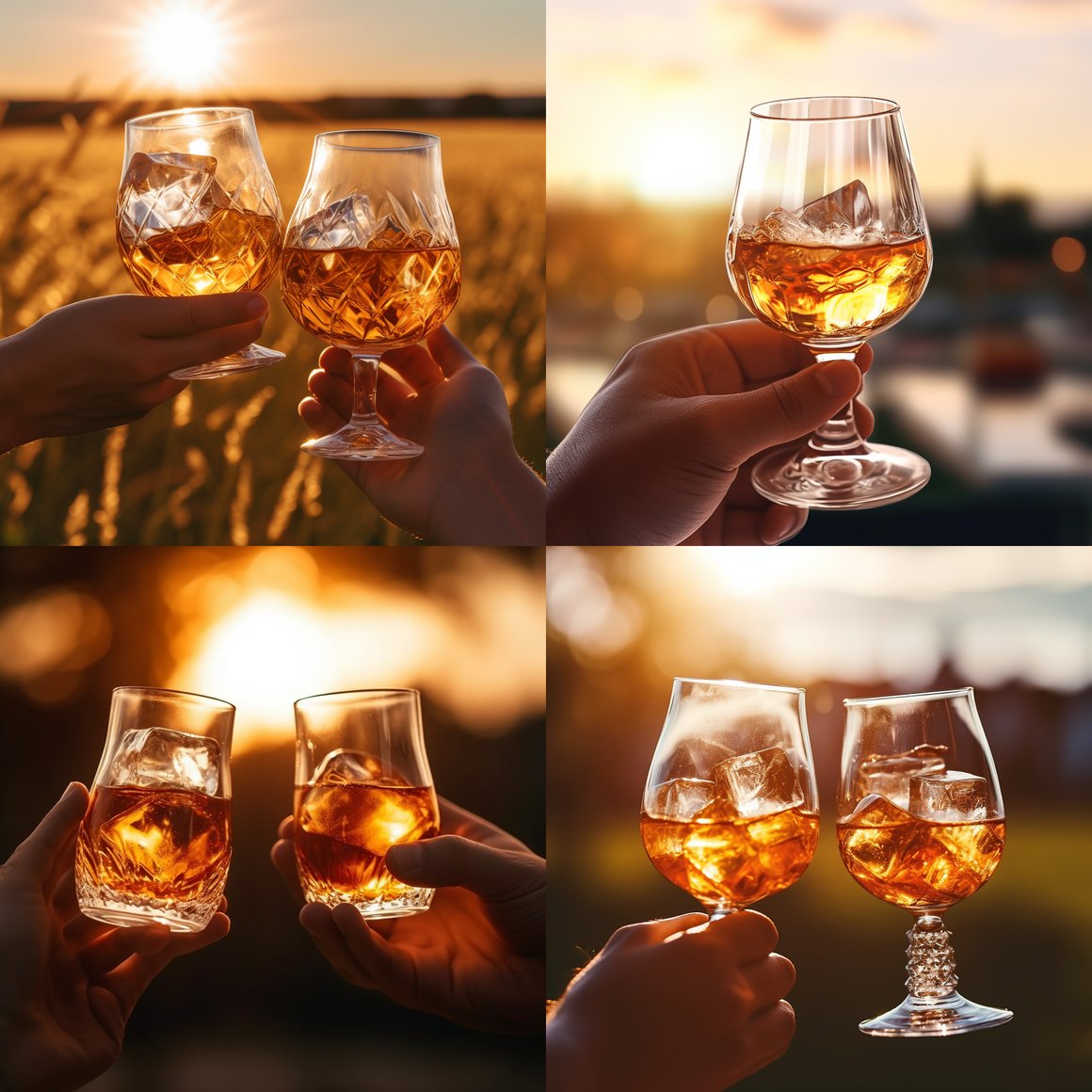 Summer Solstice Cognac Soiree - A Mid-Journey Aesthetic Exploration