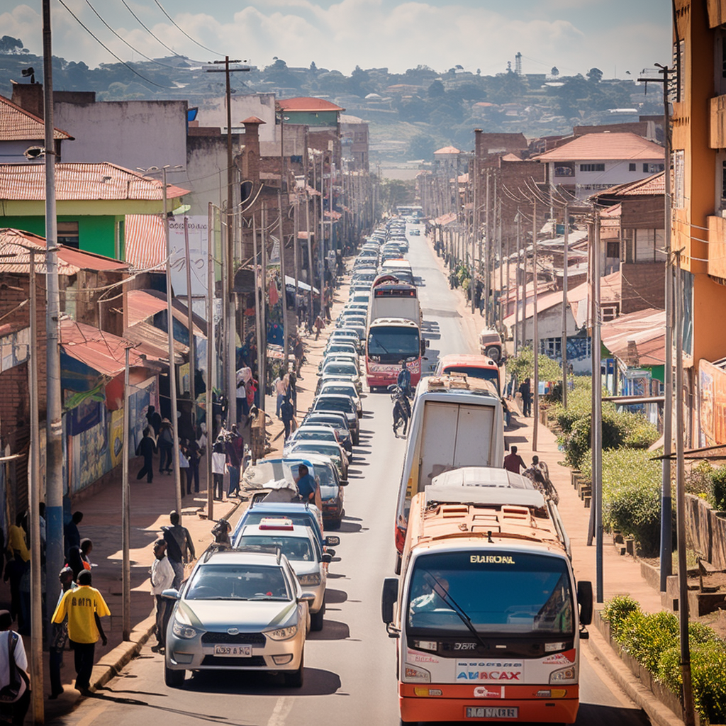 City Rush Hour: The Antananarivo Street Gridlock