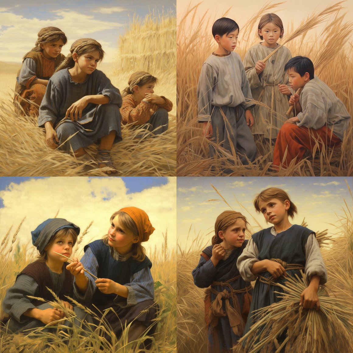 Harvest Time: Young Joseph and His Brothers