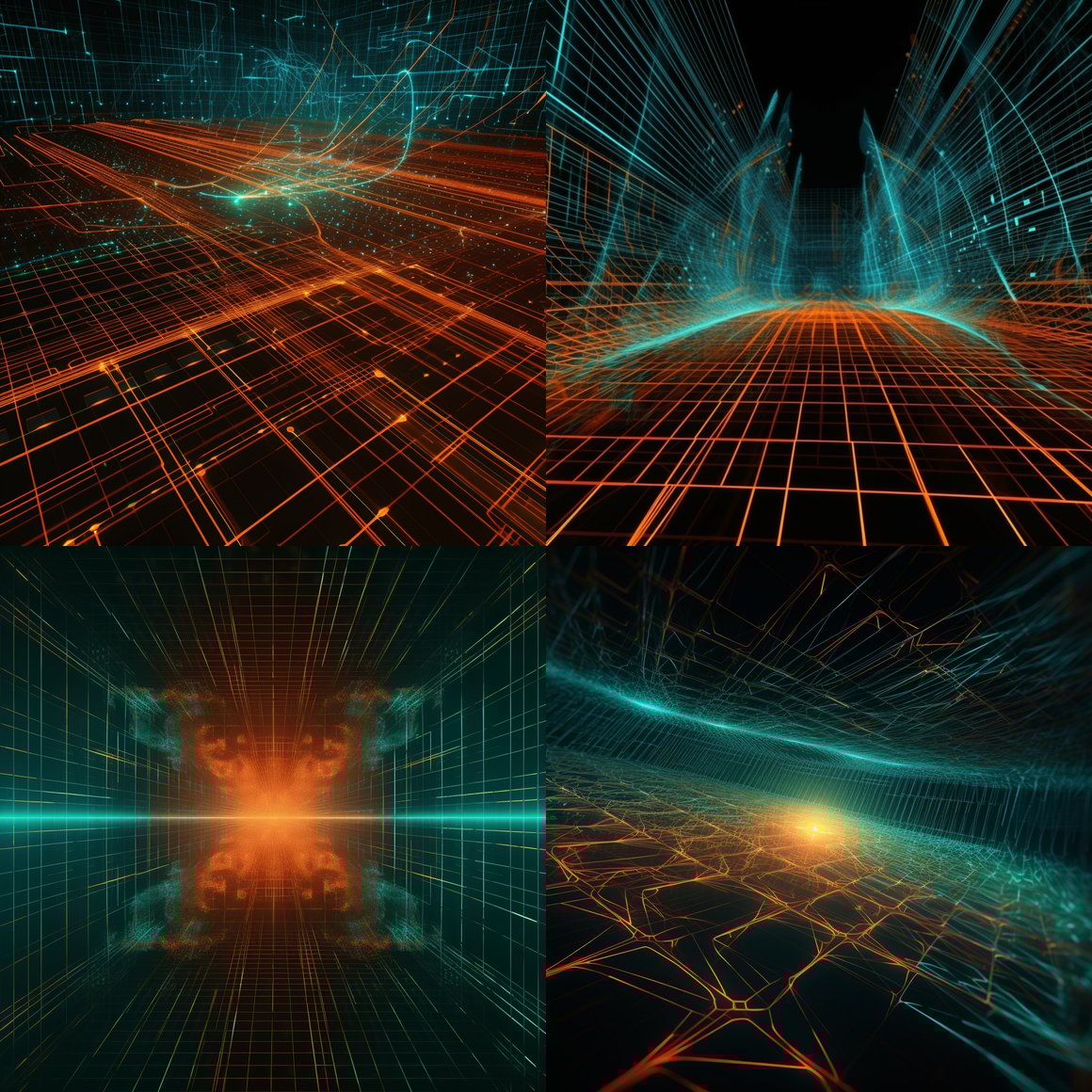 A Tron-Inspired Mid-Journey Visualization