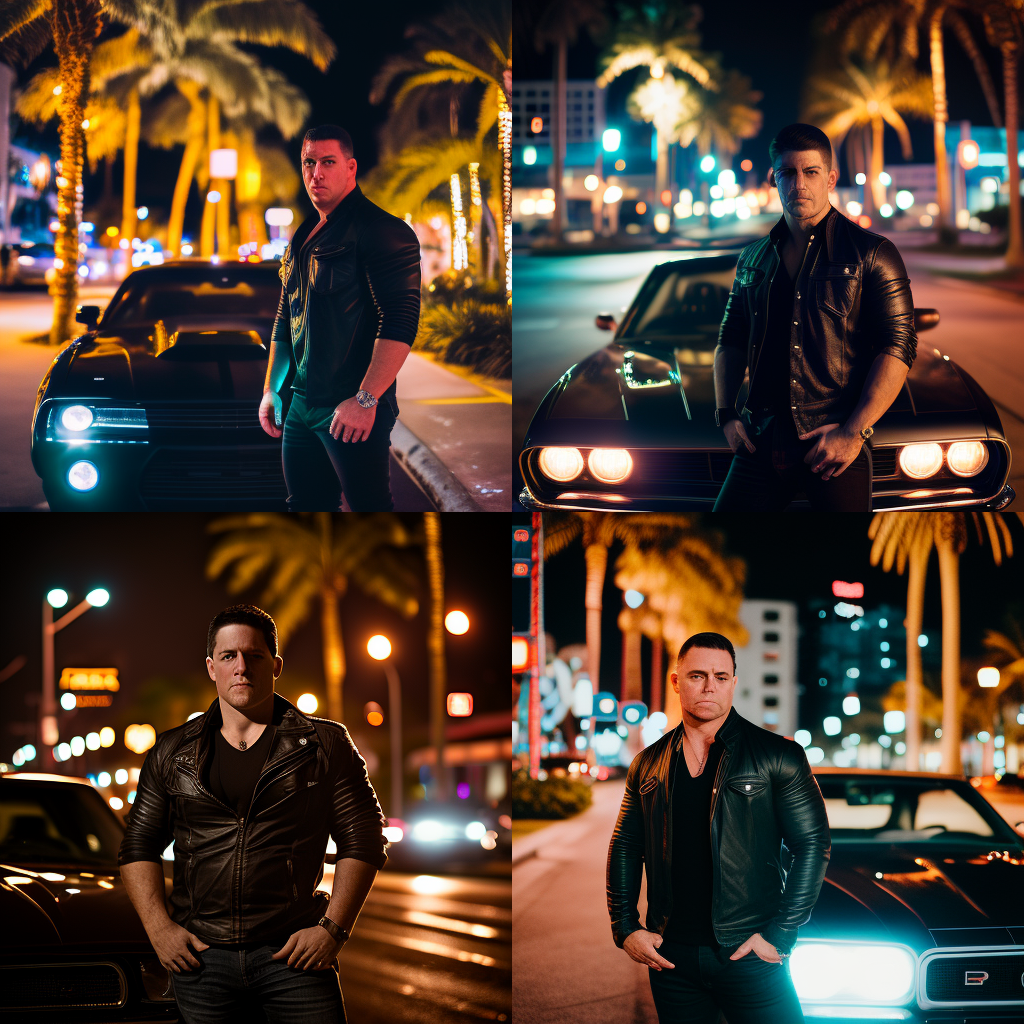 Neo-Noir Urban Odyssey: The Midnight Maverick