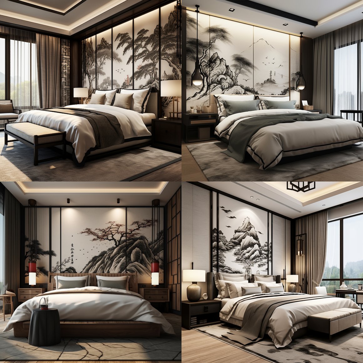 Chinese Ink Elegance: Mid-Journey Hotel Experience