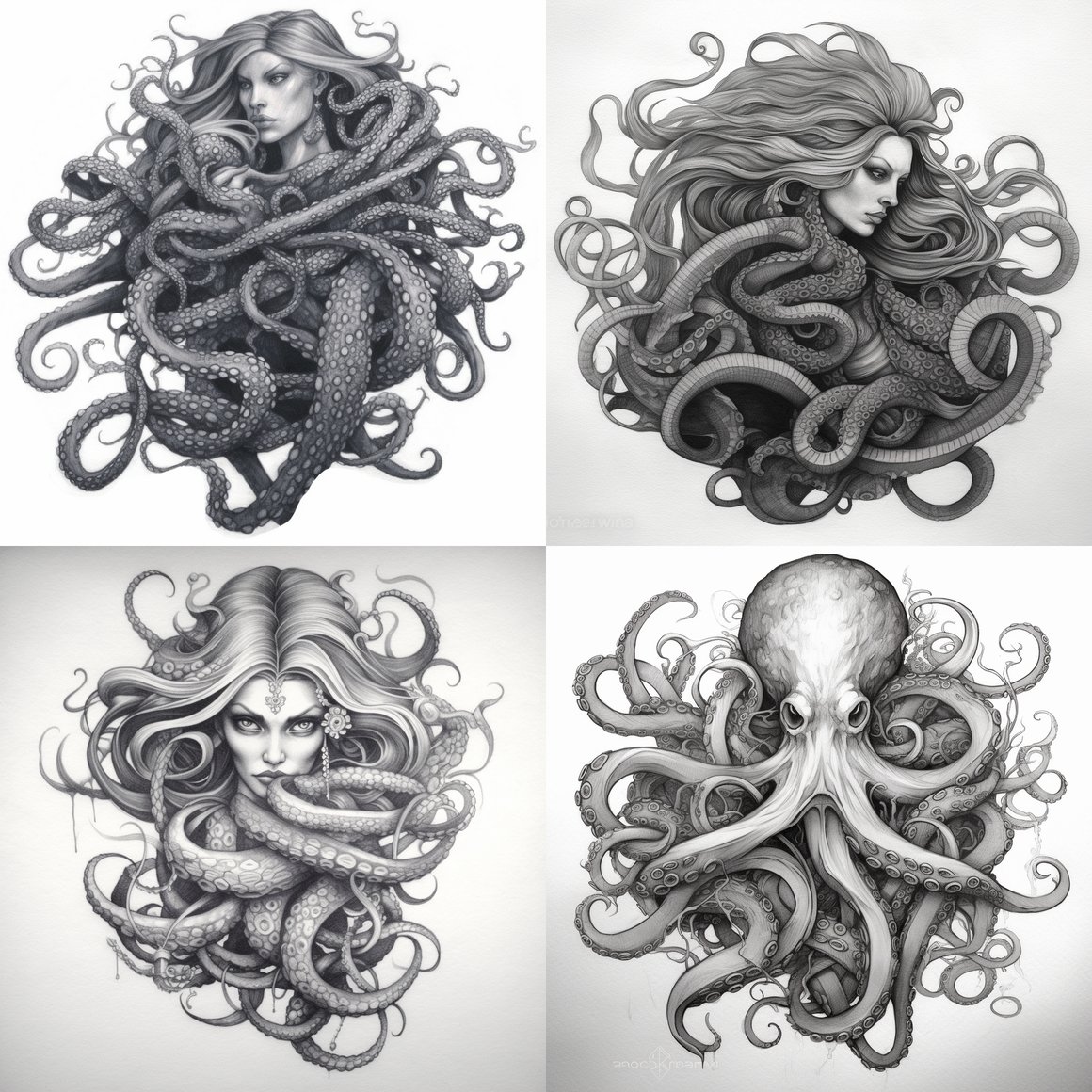 Nautical Octopus Tattoo Expansion Design