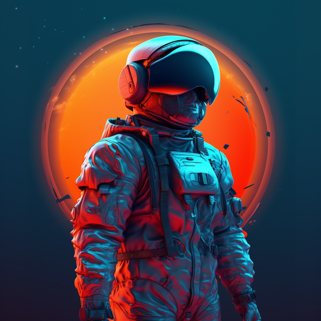 Neon Odyssey: Astronaut's Midway Travails in Space v5.1