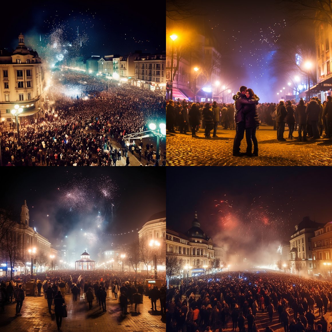 Midnight Festivity: A New Year's Eve in Belgrade