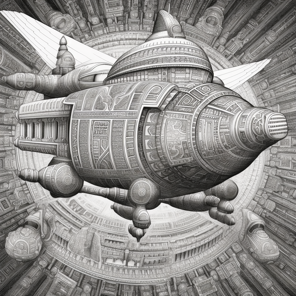 Sumerian Cosmic Voyage: A Detailed Sketch