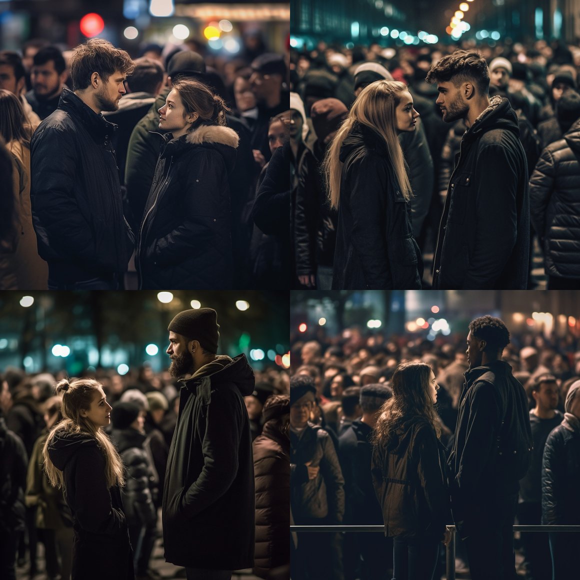 Midnight Encounter: An Ultra-Realistic Urban Odyssey