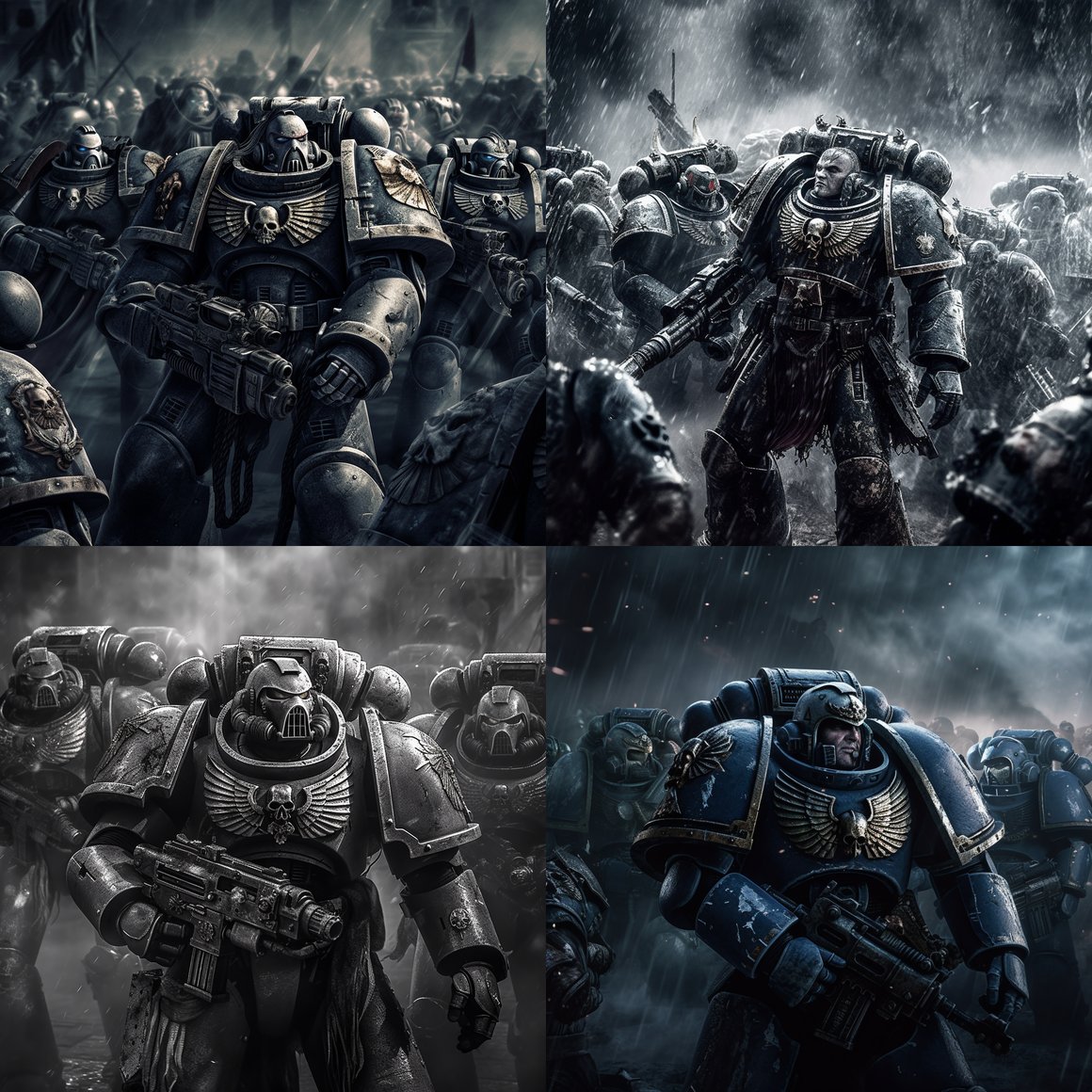 Destined Conflict: Warhammer Space Marines at the Brink