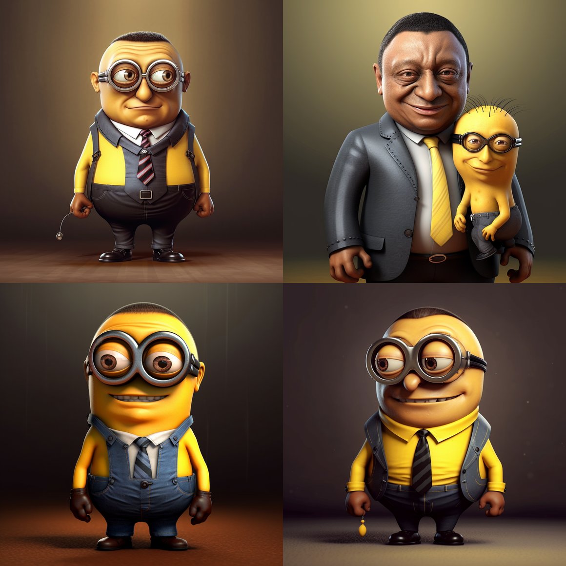 Despicable Prez: Cyril Ramaphosa Minion Transformation