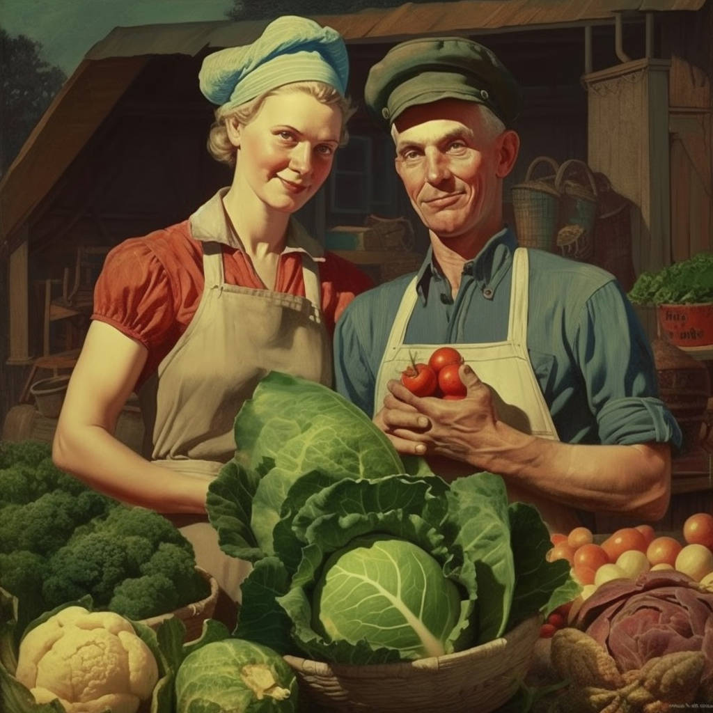 Retro Rebellion: Punk Rock Farmers Amidst Victory Gardens