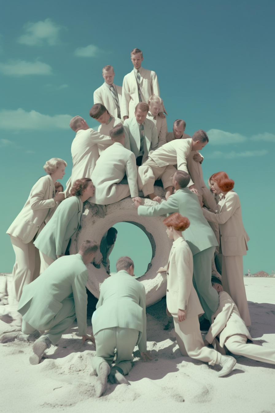 A Surreal Exploration from 1960's to Future 2040