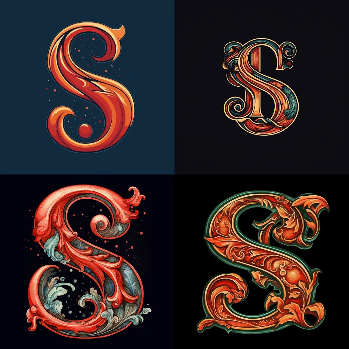 Retro-Modern Alphabetical Logo Design Request