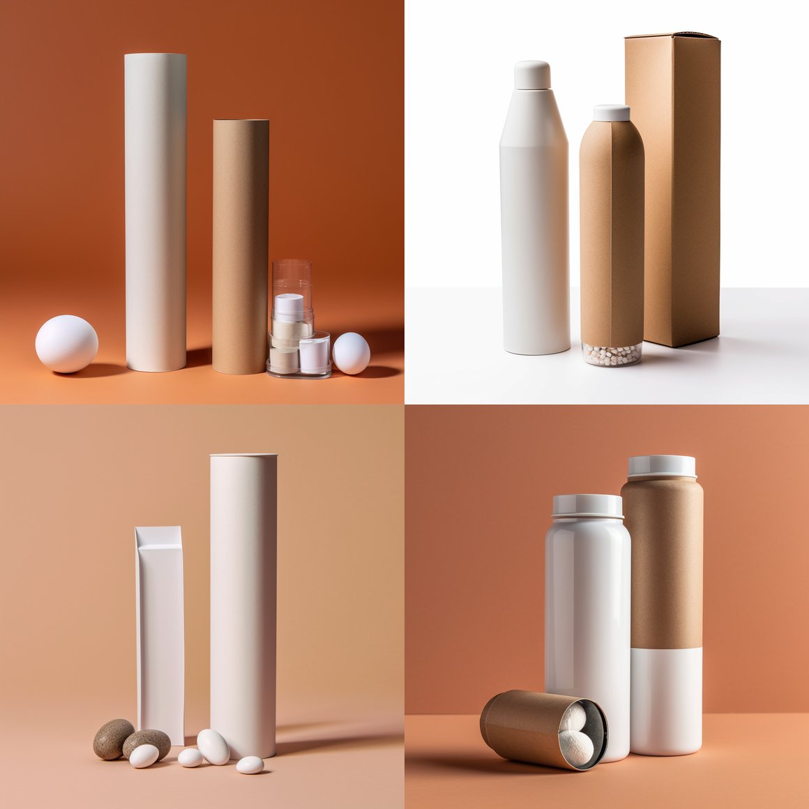 Revolutionary Cocktail Shaker with Elegant Powdered Food Mix Sachets - Mid-Journey