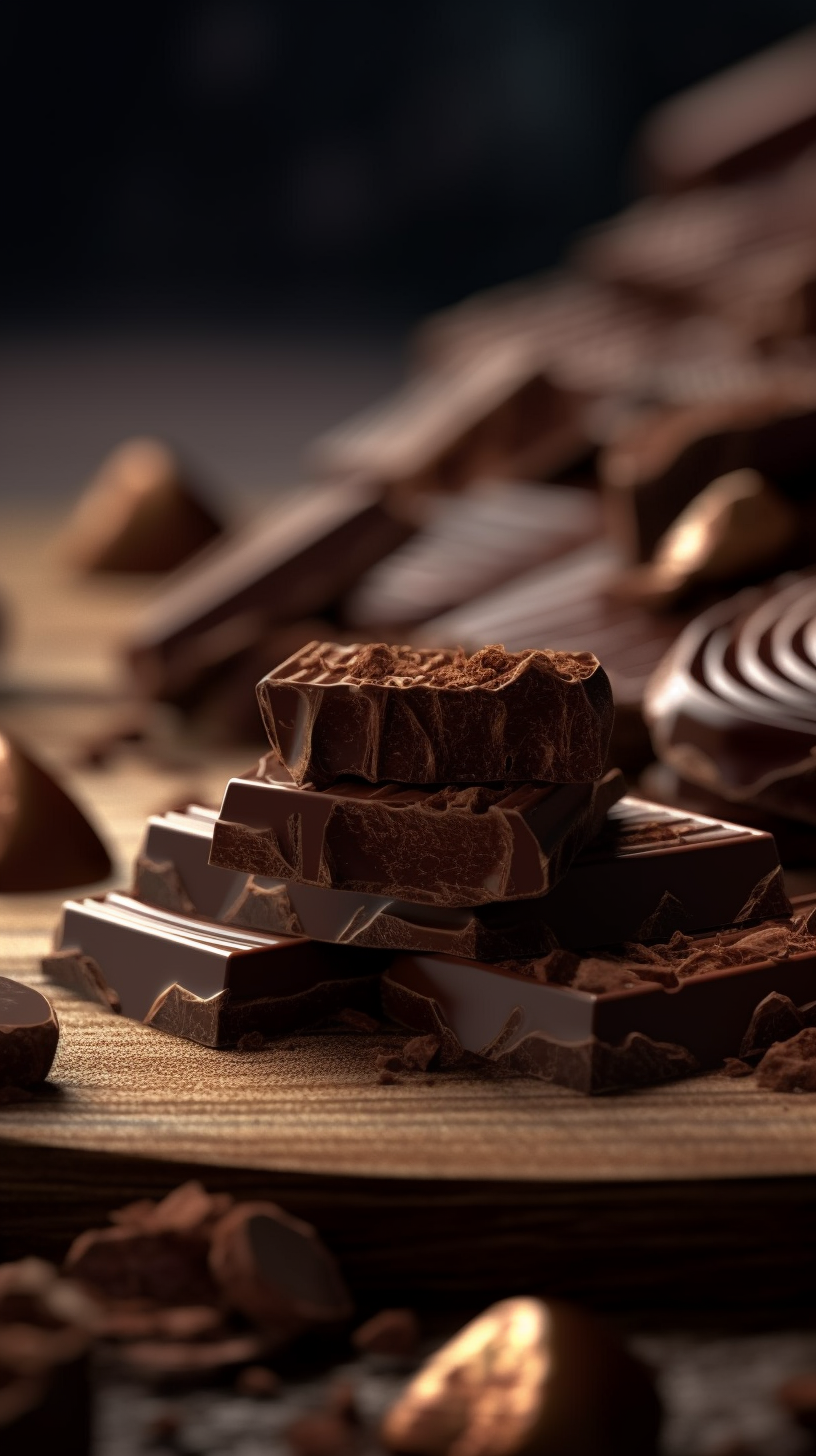 Chocolate Slices Photography with Fujifilm X-Pro3