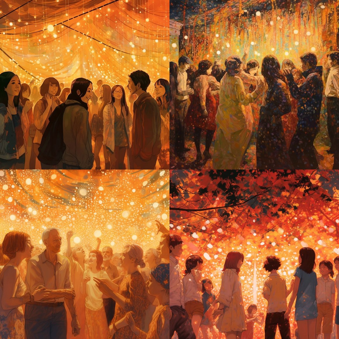 A Surreal Fusion of Art Styles and Mediums