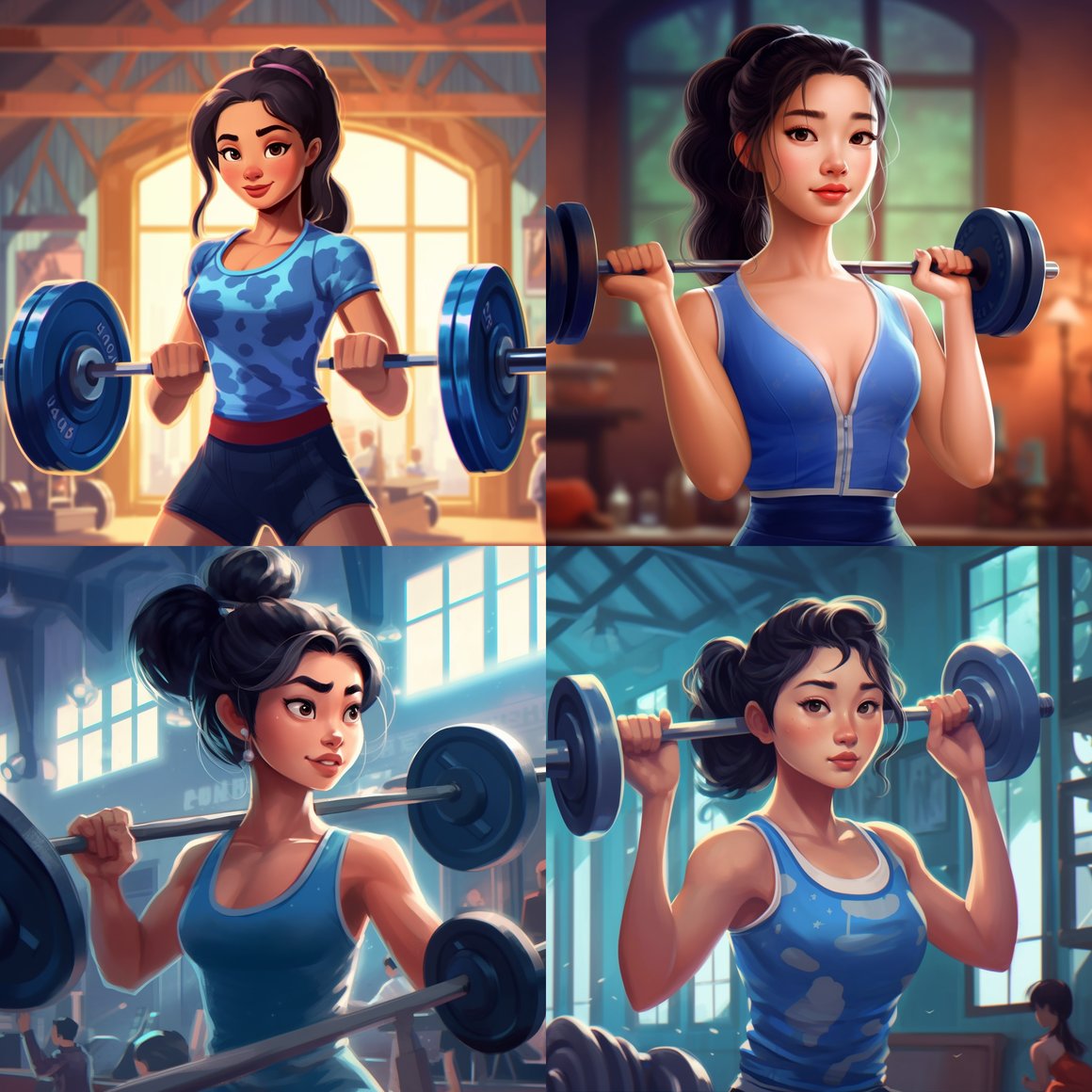Mid-Workout Drama: A Chinese Gymnast's Pixar Journey