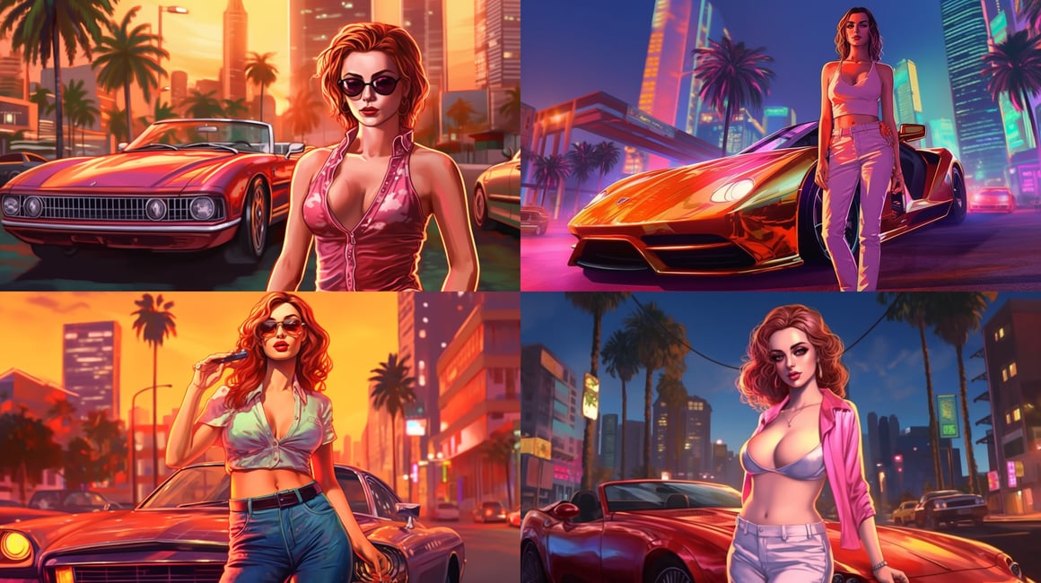 An Artistic GTA Loading Screen Midpoint