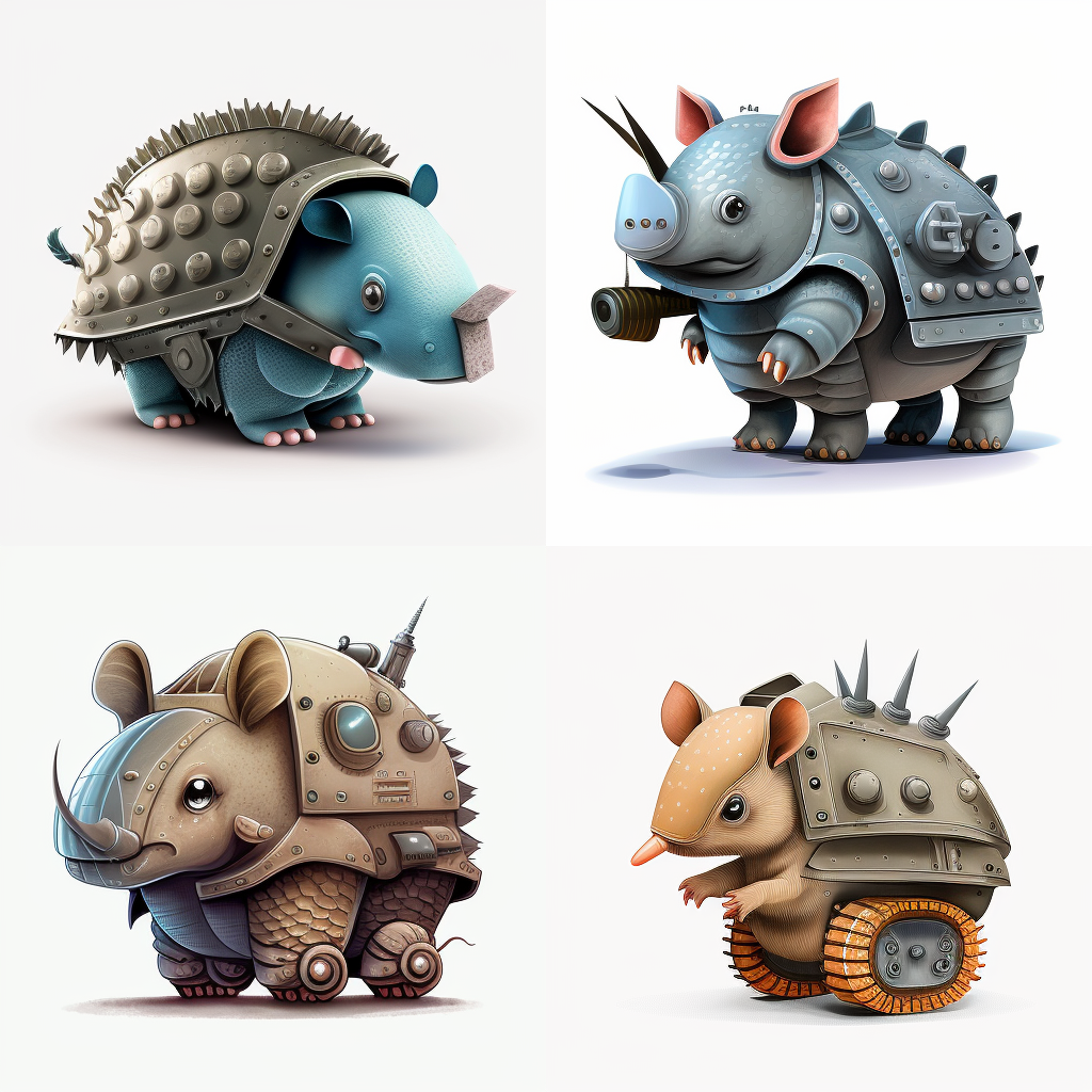 Armadillo Adventure: The Mid-Journey Marvel