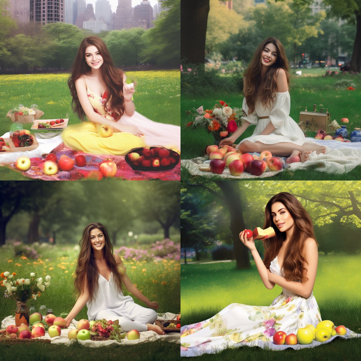 Summer Day in Central Park: A Hybrid Beauty Photo Shoot