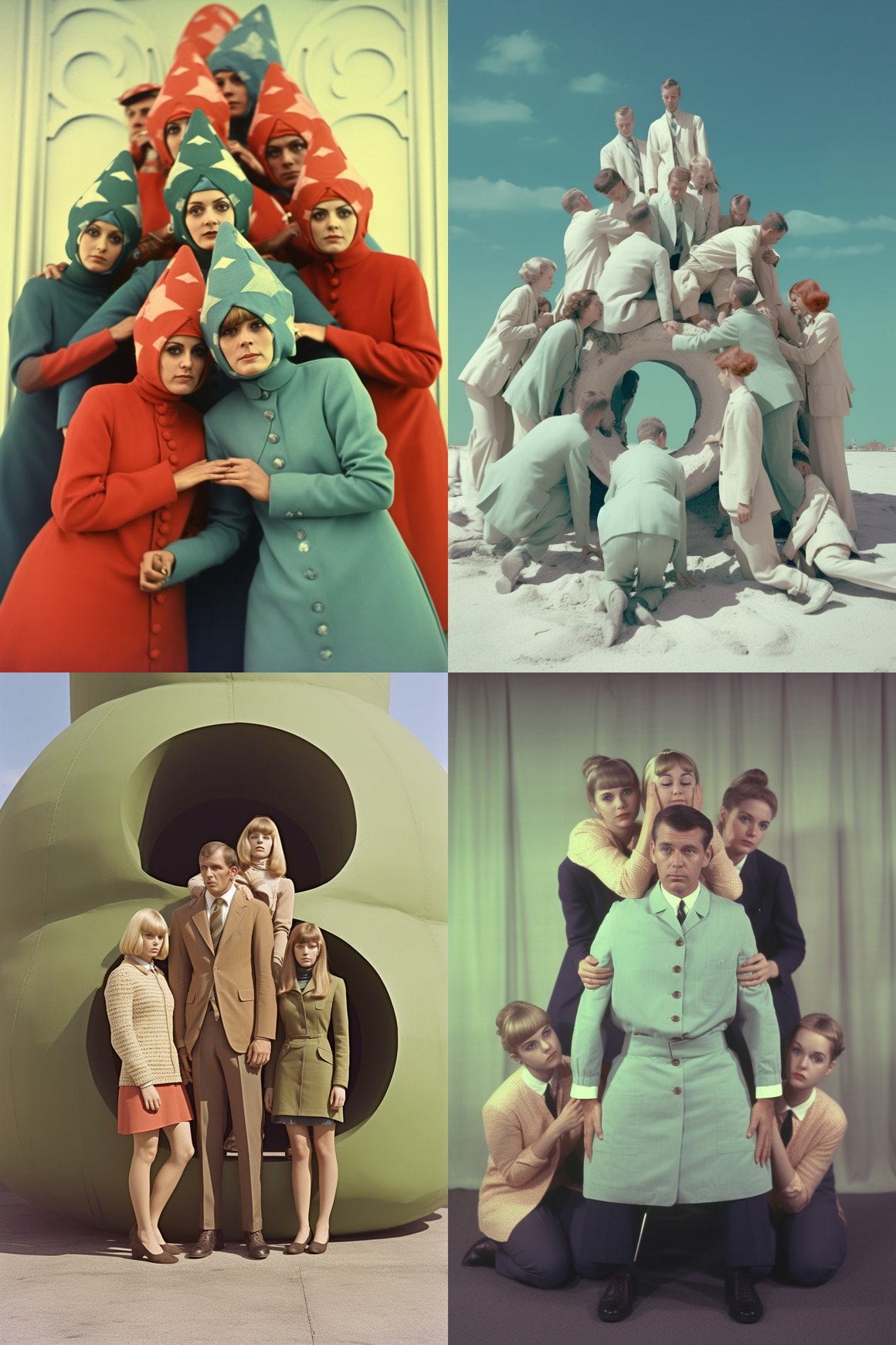 A Surreal Exploration from 1960's to Future 2040