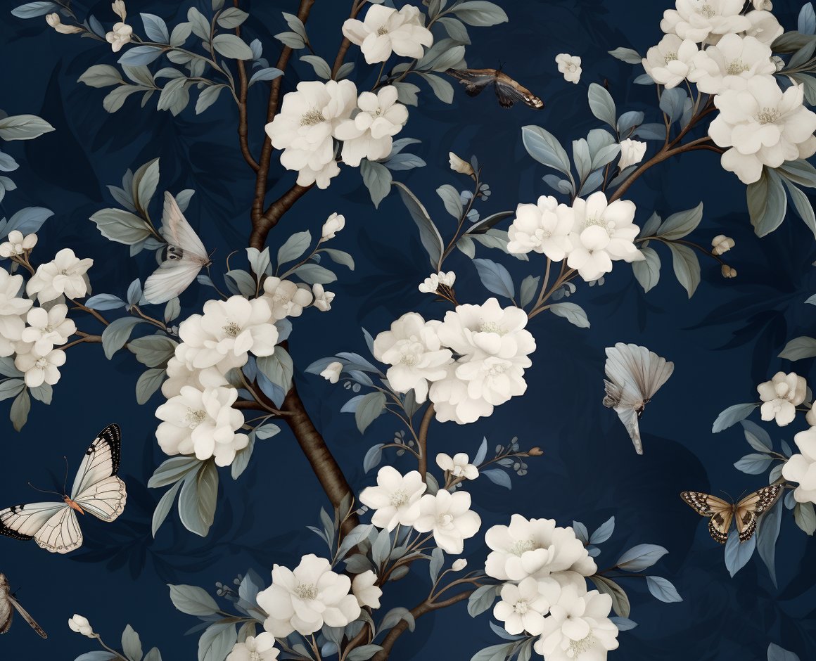 Navy, Bronze, and Cherry Blossom Journey